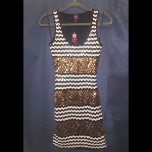 Sale! 2B BeBe Sequin Dress!